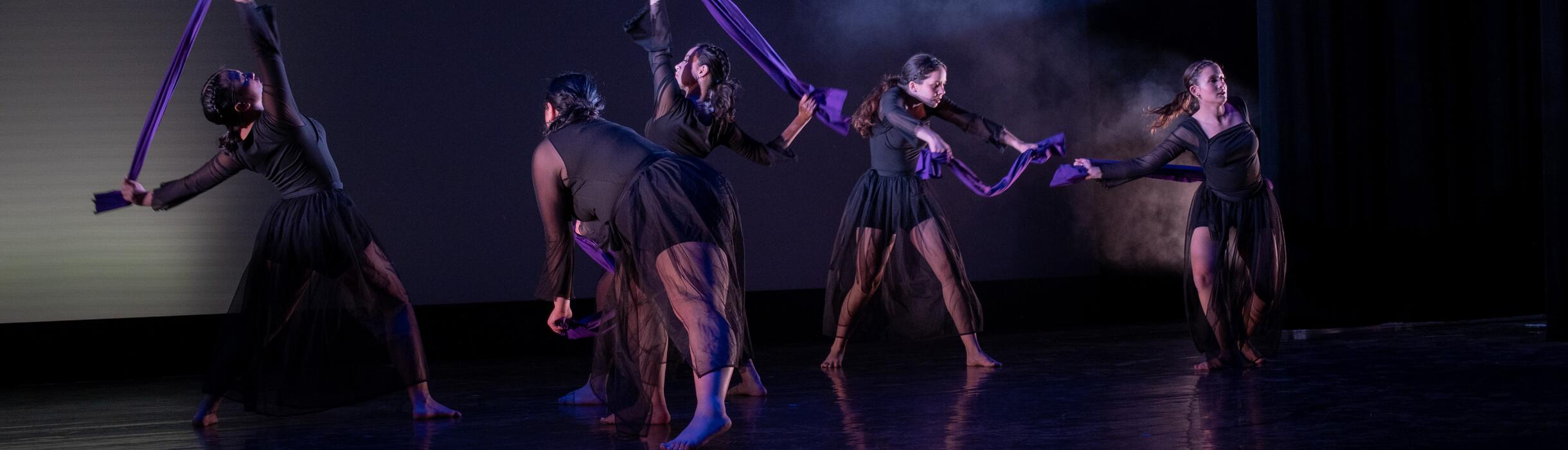 performers on stage